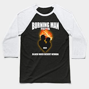 Burning Man Festival 2024 Baseball T-Shirt